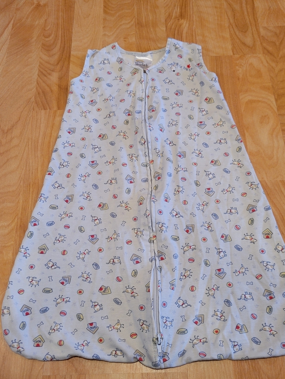 Halo Sleepsack Wearable Blanket Dogs Size Small 0-6 Months